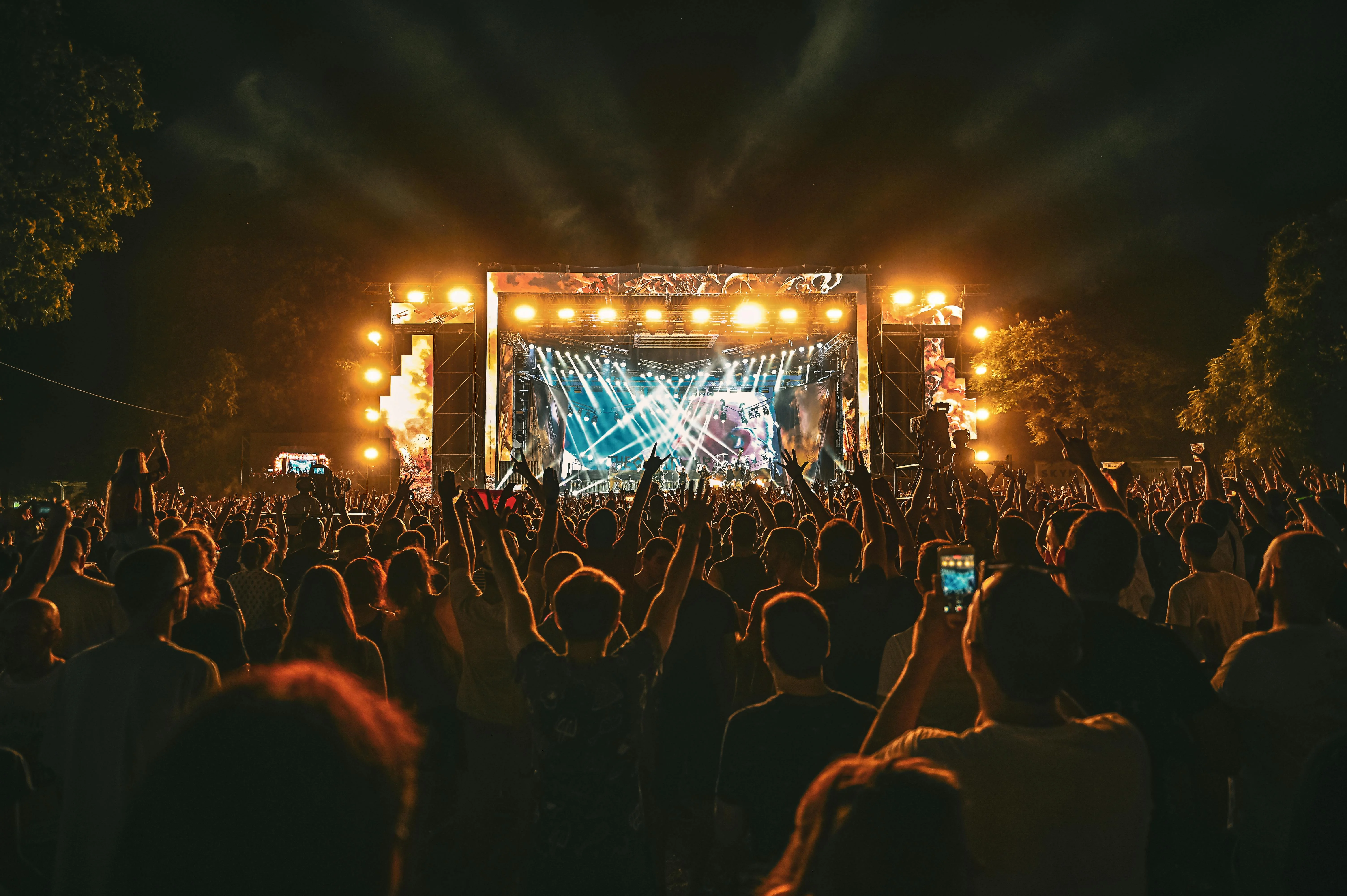 USC Capstone — Live Music Experience, festival crowd